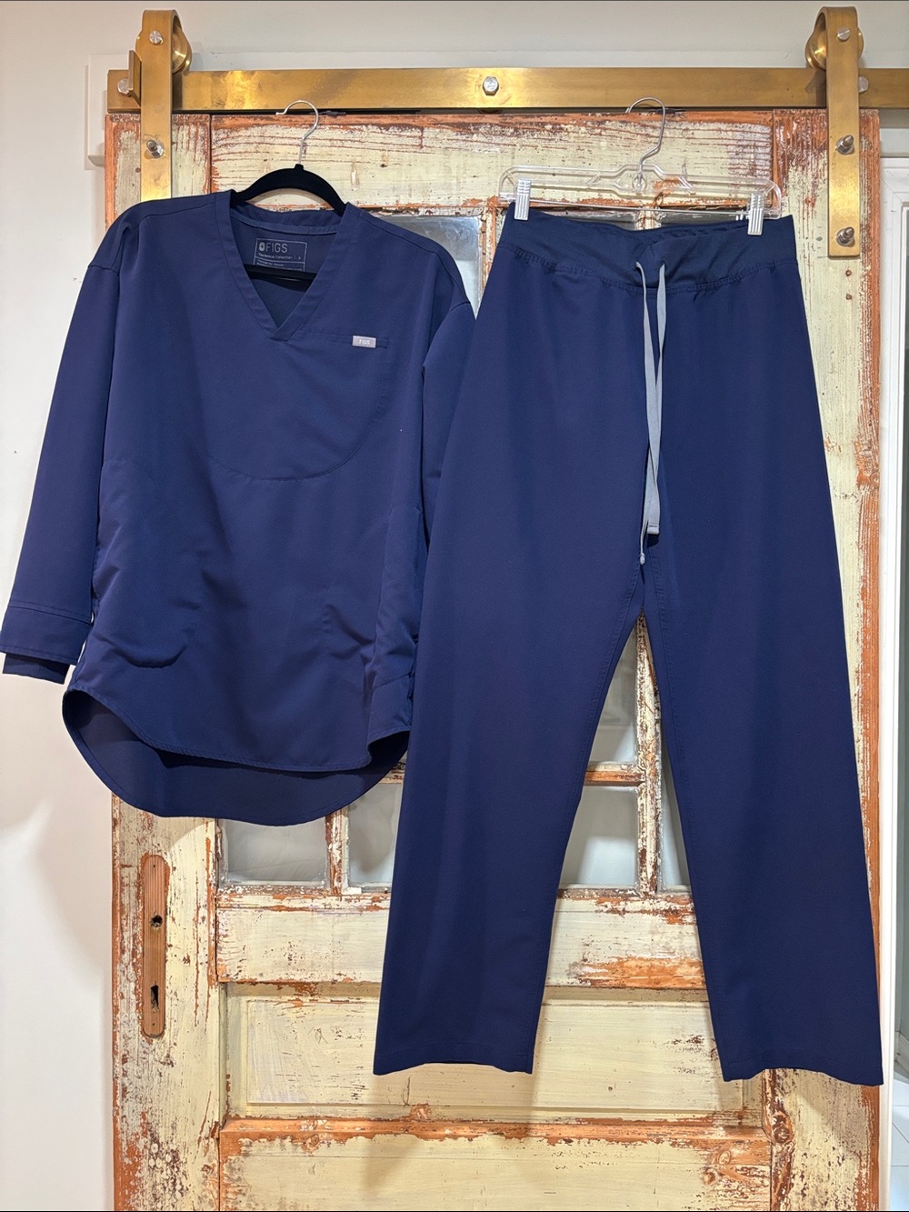 Figs Women's Navy Drawstring Joggers